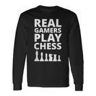 Echte Gamer Spiele Black Langarmshirts