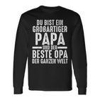 Ein Große Papa Und Der Beste Opa Papa Opa E S Langarmshirts