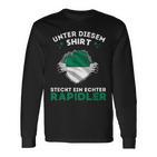 Ein Leben Lang Rapidler Für Echte Fans Langarmshirts