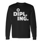 Engineer Dipl Ing Langarmshirts