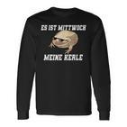 Es Ist Wednesch Meine Kerle Dank Frog Edition Langarmshirts