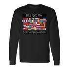 Europe Der Faterländer Anti-Eu Langarmshirts