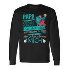 Father's Day Papa Superheroersucht Das Beste Geschenk Father S Langarmshirts