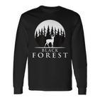 Forest Deer Langarmshirts