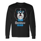 Dog Dad Havanese Dog Langarmshirts