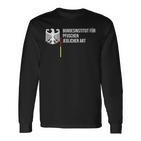 German Federal Institute For Pfuschen Of Any Kind  Black Langarmshirts