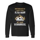 Motorhome Camping Pensioner Langarmshirts