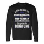 Saying Mechanic Kompetente Beratung Screws Langarmshirts