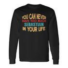 Sebastian Personalisiertes Vorname Witzartikel Langarmshirts