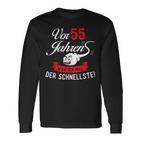 Vor 55 Jahren Der Schleftste Geburtstag Birthday Langarmshirts