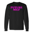 Future Milf Retrointage Style Langarmshirts