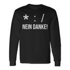 Genderstern Gendersternchen Gendersprache No Danke Langarmshirts