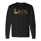 Hair Stylist Barber Love Hairdresser Langarmshirts