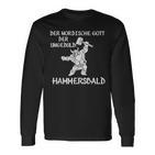 Hammersbald Der Nordische Gott Der Immatid Langarmshirts