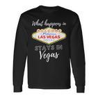 What Happens In Vegas Sin City Las Vegas Langarmshirts