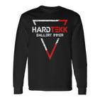 Hardtekk Tekk Techno Ballert Always Rave Ballern Langarmshirts