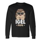 Hedgehog Papa Langarmshirts