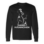 Herdmannchen Essen Cooking Cook Langarmshirts