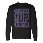 Herren Leveld Uo To Dad Bester Papaater Geschenkeatertag Langarmshirts