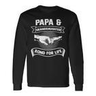 Herren Papa & Enkelin Bond Für Das Leben Opa Langarmshirts