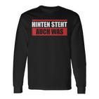 Hinterten Steht Auch Wat Back Stands Also Wat Langarmshirts