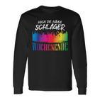 Hoch Die Hände Schlager Weekend Schlager Party Night S Langarmshirts