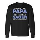 Ich Bin Der Papa Langarmshirts