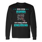 Ich Bin Erzieher Ich Findde Immer Eine Lösung Ich Bin Erzieher Langarmshirts