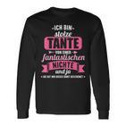 Ich Bin Stolze Tanteon Einer Fantastischen Niece Tanten German Langarmshirts