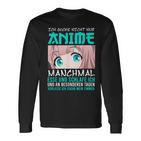 Ich Gucke Nicht Nur Anime Manga Kawaii Langarmshirts