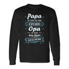 Ich Habe Zwei Titel Papa Besterateratertag Du Wirst Opa Langarmshirts