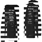 Was Ich In Meiner Freizeit Mache Traktor Landwirt Langarmshirts