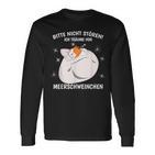 Ich Träumeon Guinea Pigs Sleep Guinea Pig Langarmshirts