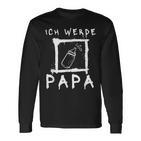 Ich Werde Papa 2024 Lustige Geschenkeen Für Werdendeater Langarmshirts