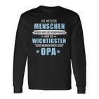 Important Menschen Nennen Mich Opa Meaning ' S Langarmshirts