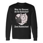 Was Ist Besser As A Rabbit Langarmshirts