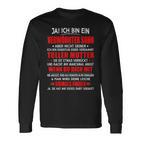 Ja Ich Bin Einerwöhnter Sohn Langarmshirts