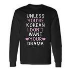 K-Drama Langarmshirts, Ideal für Fans Koreanischer Serien