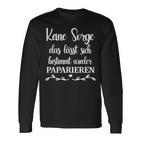 Keine Sorge Das Lässt Bestimmt Paparieren S Langarmshirts