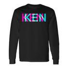 Ken Hi Mein Name Ist Vorname Langarmshirts