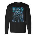 Kiss Blue Blitz Langarmshirts