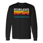 Koblenz Skyline Langarmshirts