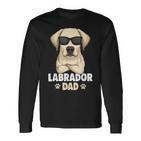 Labrador Dog Dad Langarmshirts