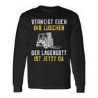 Lagergott Ist Jetzt Da Stapler Forklift Driver S Langarmshirts