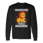 Leone Ich Bin Ein Großer Bruder Iventerò Fratello Maggiore Langarmshirts