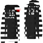 I Love My Lara I Love My Lara Langarmshirts