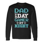 Lustiger Neuerater 2023 Erwartet Papa Papa Gamer Langarmshirts