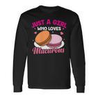 Macaron Love Macaroons Langarmshirts