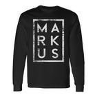 Markus Minimalism Langarmshirts