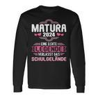 Matura Junge Mädchen Damen Und Herren Matura 2024 Langarmshirts